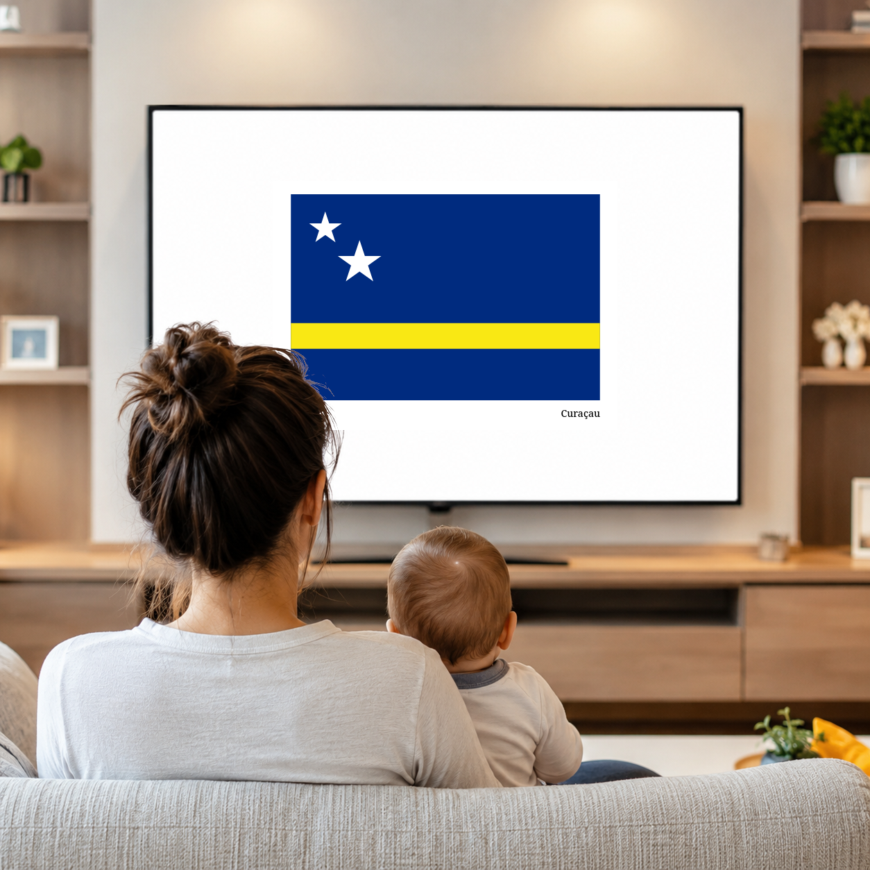 Mãe e filho aprendendo juntos